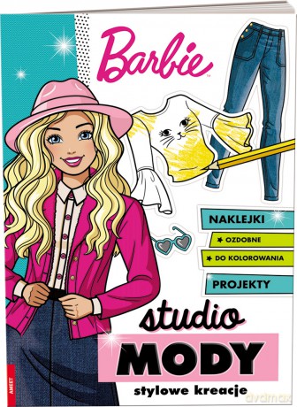 Barbie Stylowe kreacje MOD-1104 [KSIĄŻKA]
