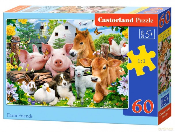 CASTORLAND 60 el. Przyjaciele z farmy B-066209 [PUZZLE]