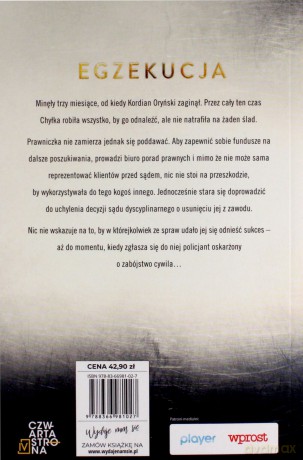 Egzekucja. Seria z Joanną Chyłką. (Tom 14) - Remigiusz Mróz [KSIĄŻKA]