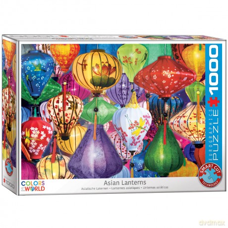 EUROGRAPHICS 1000 el. Asian Lanterns 6000-5469 [PUZZLE]