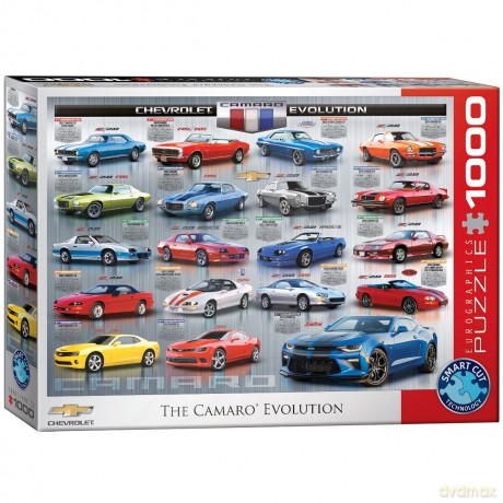 EUROGRAPHICS 1000 el. Chevrolet The Camaro Evolution 6000-0733 [PUZZLE]
