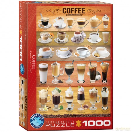 EUROGRAPHICS 1000 el. Coffee 6000-0589 [PUZZLE]