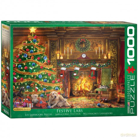 EUROGRAPHICS 1000 el. Festive Labs 6000-0974 [PUZZLE]