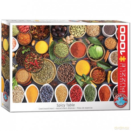 EUROGRAPHICS 1000 el. Spicy Table 6000-5624 [PUZZLE]