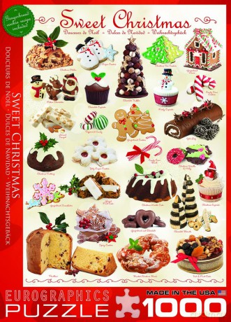 EUROGRAPHICS 1000 el. Sweet Christmas 6000-0433 [PUZZLE]