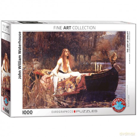 EUROGRAPHICS 1000 el. The Lady of Shalott 6000-1133 [PUZZLE]