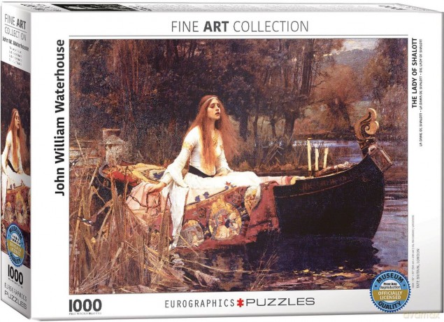 EUROGRAPHICS 1000 el. The Lady of Shalott 6000-1133 [PUZZLE]