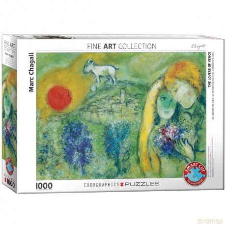 EUROGRAPHICS 1000 el. The Lovers of Vence 6000-0848 [PUZZLE]