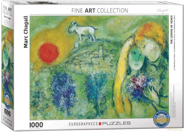 EUROGRAPHICS 1000 el. The Lovers of Vence 6000-0848 [PUZZLE]