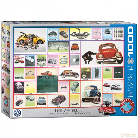 EUROGRAPHICS 1000 el. The VW Beetle 6000-0800 [PUZZLE]