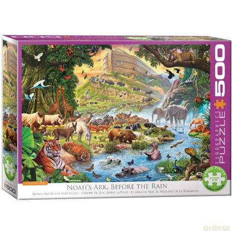 EUROGRAPHICS 500 el. Noah's Ark Before the Rain 6500-0980 [PUZZLE]