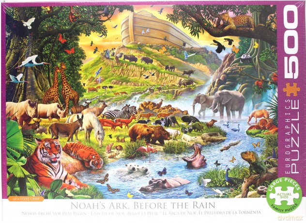 EUROGRAPHICS 500 el. Noah's Ark Before the Rain 6500-0980 [PUZZLE]