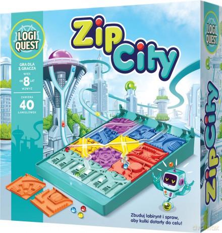 Gra Logiquest Zip City (edycja polska)