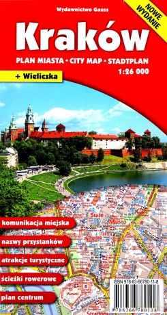 Kraków. Plan miasta 1:26000 [KSIĄŻKA]