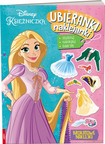 Księżniczka Ubieranki, naklejanki SDU-9108 [KSIĄŻKA]