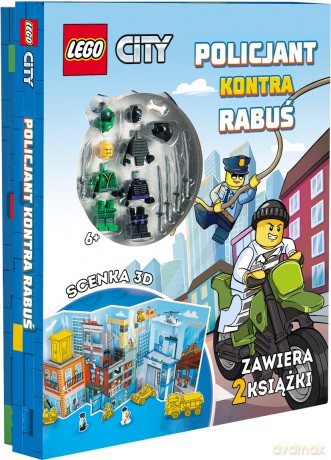 Lego city Policjant kontra rabuś Z LMBS-1 [KSIĄŻKA]