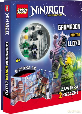 Lego Ninjago Garmadon kontra Lloyd Z LMBS-6701 [KSIĄŻKA]