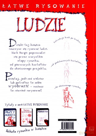 Ludzie. Łatwe rysowanie - Mark Bergin [KSIĄŻKA]