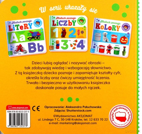 Maluch poznaje liczby. Książeczka mądrego dziecka [KSIĄŻKA]