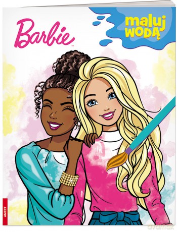 Maluj wodą Barbie MW-1103 [KSIĄŻKA]
