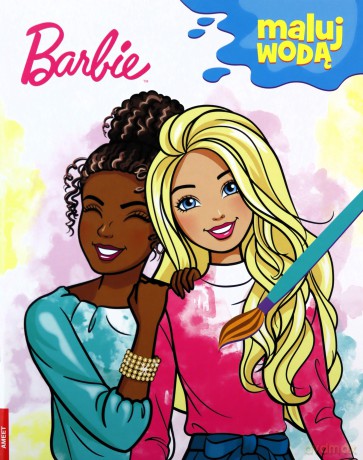 Maluj wodą Barbie MW-1103 [KSIĄŻKA]