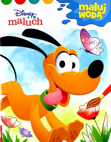 Maluj wodą Disney maluch MW-9203 [KSIĄŻKA]