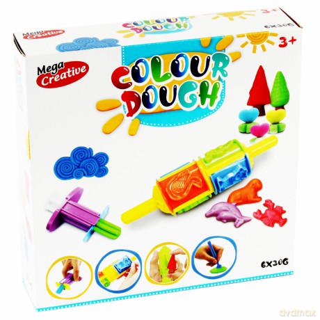 Masa plastyczna Roler zestaw colour dough