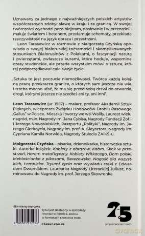 Nie opuszczam rąk. Rozmowa z Leonem Tarasewiczem - Małgorzata Czyńska [KSIĄŻKA]