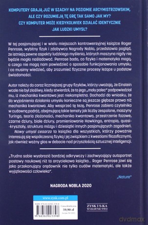 Nowy umysł cesarza. O komputerach, umyśle i prawach fizyki - Roger Penrose [KSIĄŻKA]