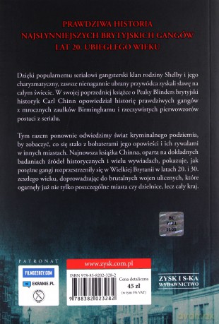 Peaky Blinders. Spuścizna - Carl Chinn [KSIĄŻKA]