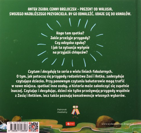 Przygoda w kanałach. Czytam i decyduję - Izabela Michta [KSIĄŻKA]