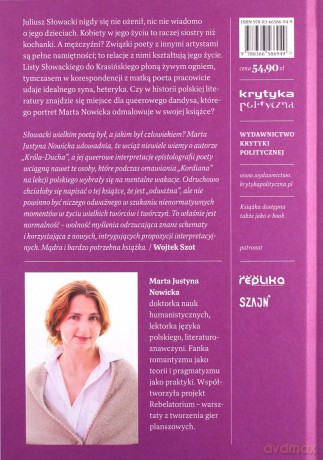 Słowacki. Wychodzenie z szafy - Marta Justyna Nowicka [KSIĄŻKA]