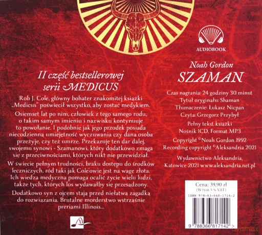 Szaman - Noah Gordon [AUDIOBOOK]