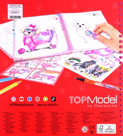 Szkicownik Doggy TOPModel 11503