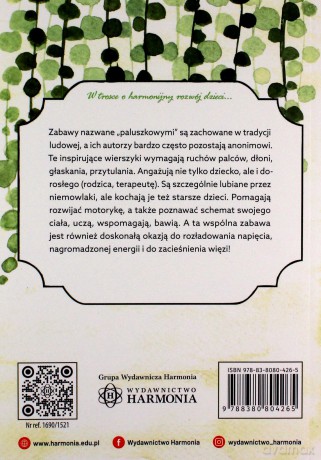 Wesołe paluszki Propozycje zabaw z opisami dla rodziców - Justyna Gul [KSIĄŻKA]