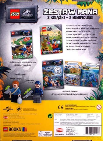 Zestaw fana Lego Jurassic World Z ST-6201 [KSIĄŻKA]