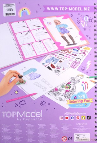 Zestaw kreatywny z zestawem piśmienniczym TOPModel 11485A