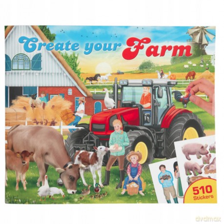Zestaw z naklejkami Farma 11585A