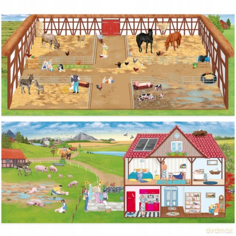 Zestaw z naklejkami Farma 11585A