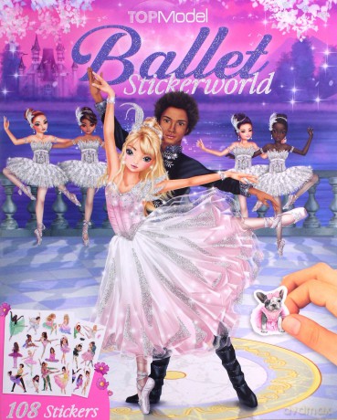 Zestaw z naklejkami TopModel Balet 11581A