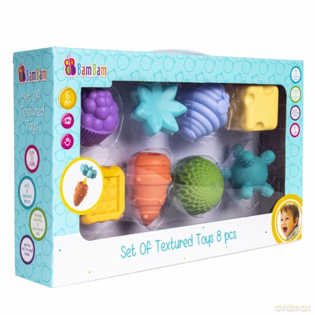 Zestaw Zabawek Sensorycznych 8 szt