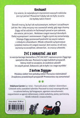 Żyć i dorastać jak kot! - Stéphane Garnier [KSIĄŻKA]
