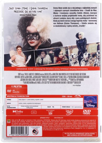 Cruella Film  [DVD]
