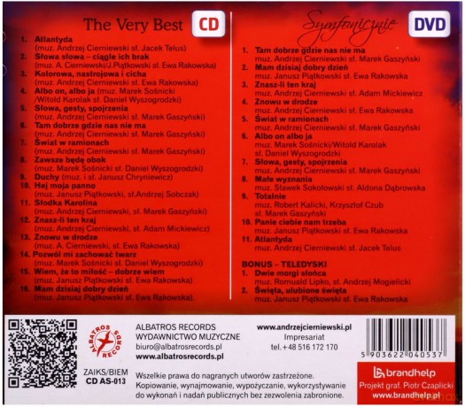 Andrzej Cierniewski - Very Best Of [CD]