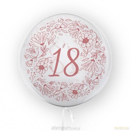 Balon 45 cm 18-tka kwiaty