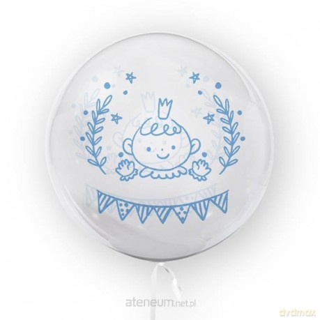 Balon 45 cm Chłopiec Baby Shower