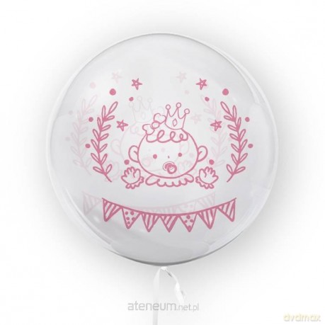 Balon 45 cm Dziewczynka Baby Shower