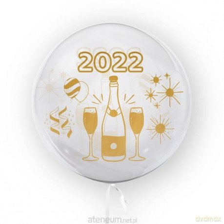 Balon 45 cm Nowy Rok 2022
