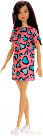 Lalka Barbie różowa sukienka