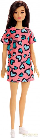 Lalka Barbie różowa sukienka
